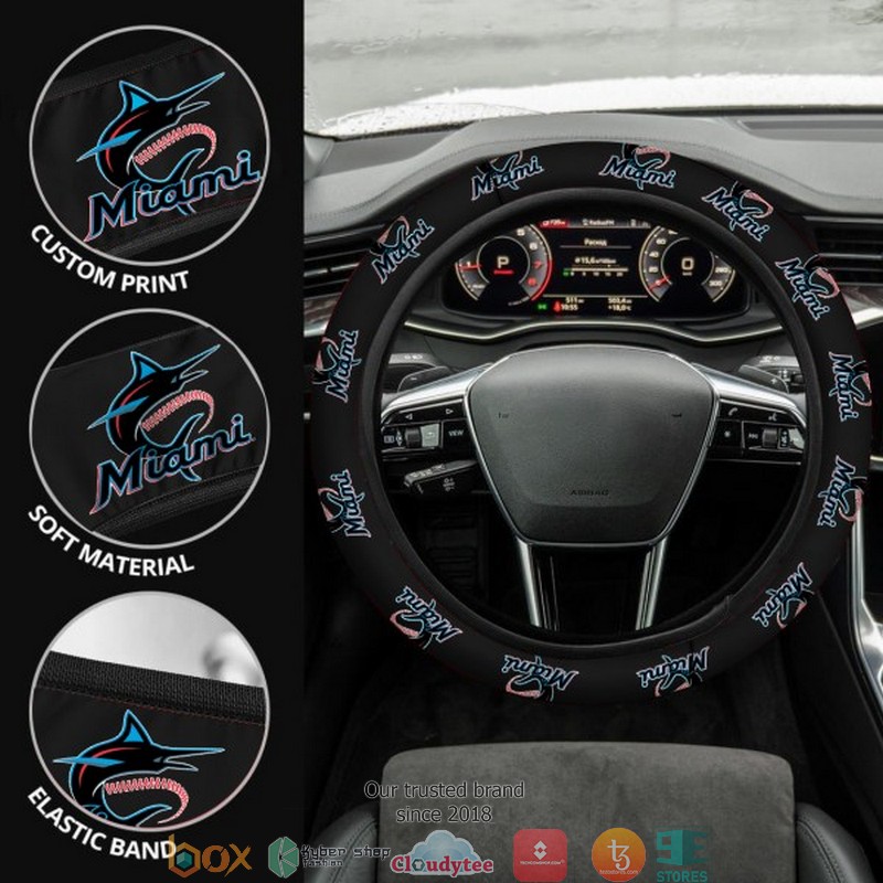 MLB Miami Marlins Steering wheel 8 MLB Miami Marlins Steering wheel 1 2 3 4 5 6 7