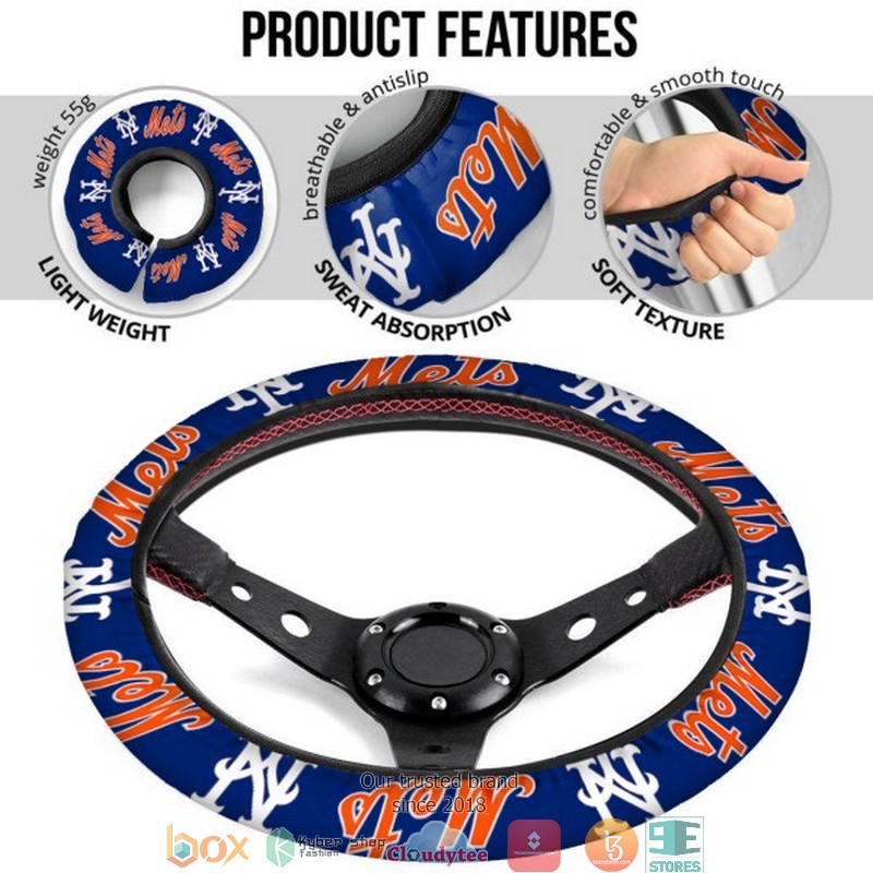 MLB New York Mets Steering wheel 1 2 3 4 5 6