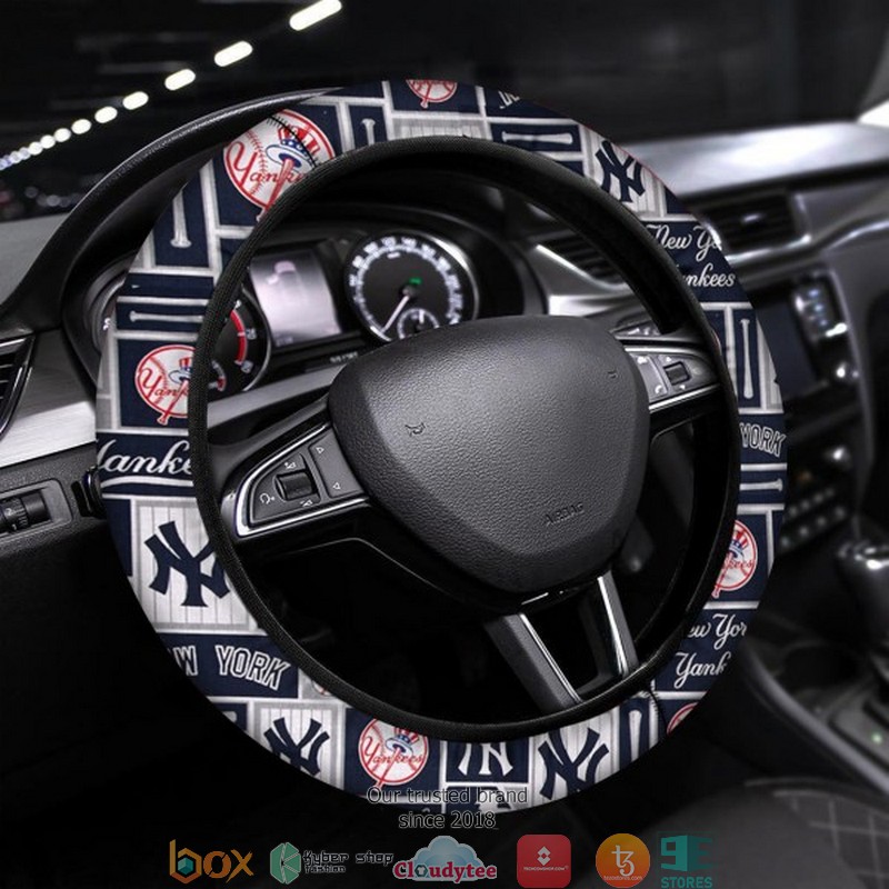 MLB New York Yankees Steering wheel 4 MLB New York Yankees Steering wheel 1 2 3