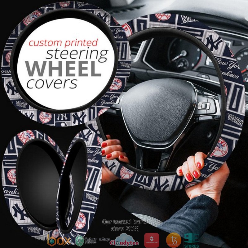 MLB New York Yankees Steering wheel 5 MLB New York Yankees Steering wheel 1 2 3 4