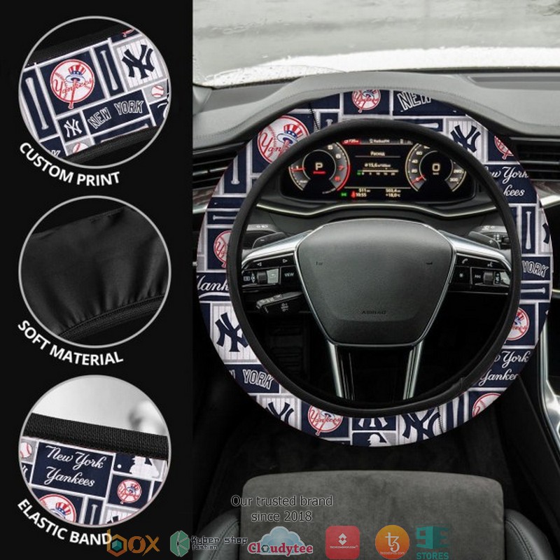 MLB New York Yankees Steering wheel 7 MLB New York Yankees Steering wheel 1 2 3 4 5 6