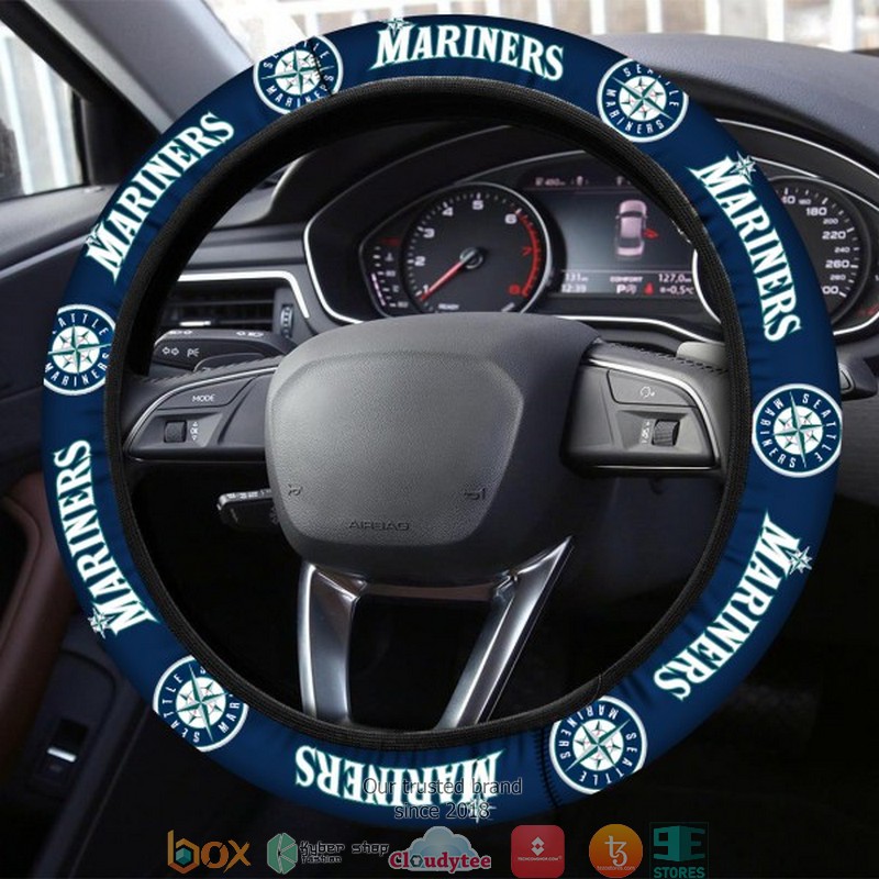 MLB Seattle Mariners Navy Steering wheel