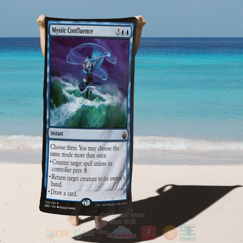 MTG Bbd 122 Mystic Confluence Beach Towel