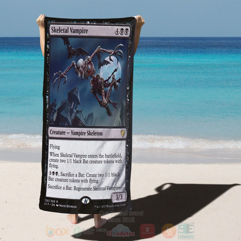 MTG C17 126 Skeletal Vampire Beach Towel
