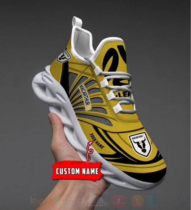 Macarthur FC A League Personalized Clunky Max Soul Shoes 1 2 3 4 5 6 7 8 9