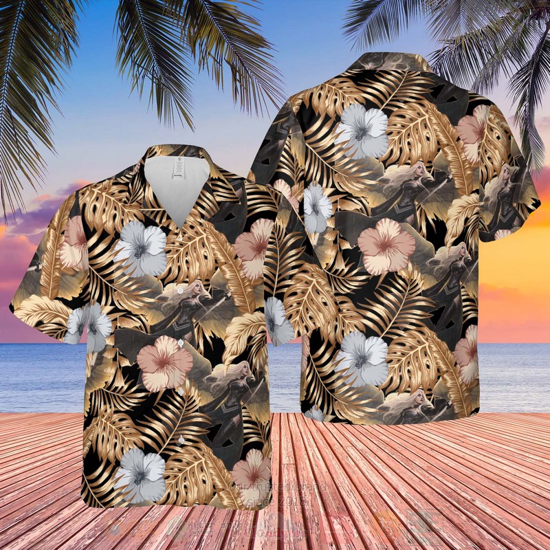 Magic The Gathering Avacyn Angel of Hope Brown Hawaiian Shirt