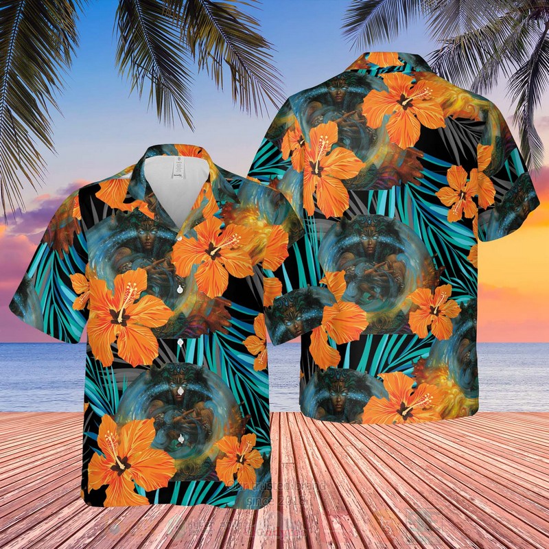 BEST MTG Force of Will Flower All Over Print Hawaiian Shirt 2 Magic The Gathering Force of Will Flower Hawaiian Shirt