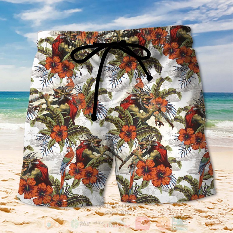 Magic The Gathering Krenko Mob Boss Beach Short