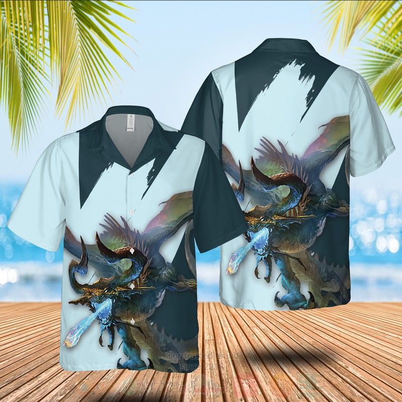 BEST MTG Nicol Bolas, The Ravager All Over Print Hawaiian Shirt 3 Magic The Gathering Nicol Bolas The Ravager Hawaiian Shirt