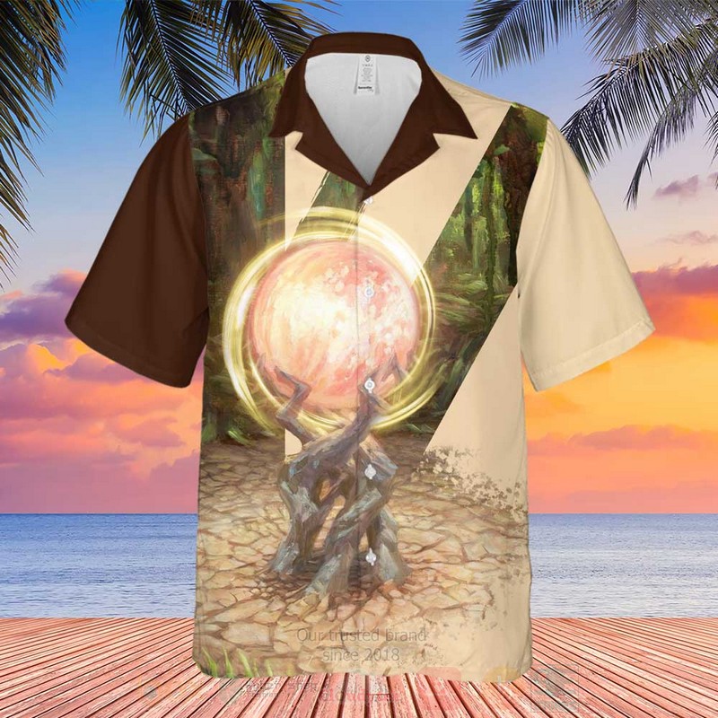BEST MTG Zuran Orb All Over Print Hawaiian Shirt 2 Magic The Gathering Zuran Orb Hawaiian Shirt