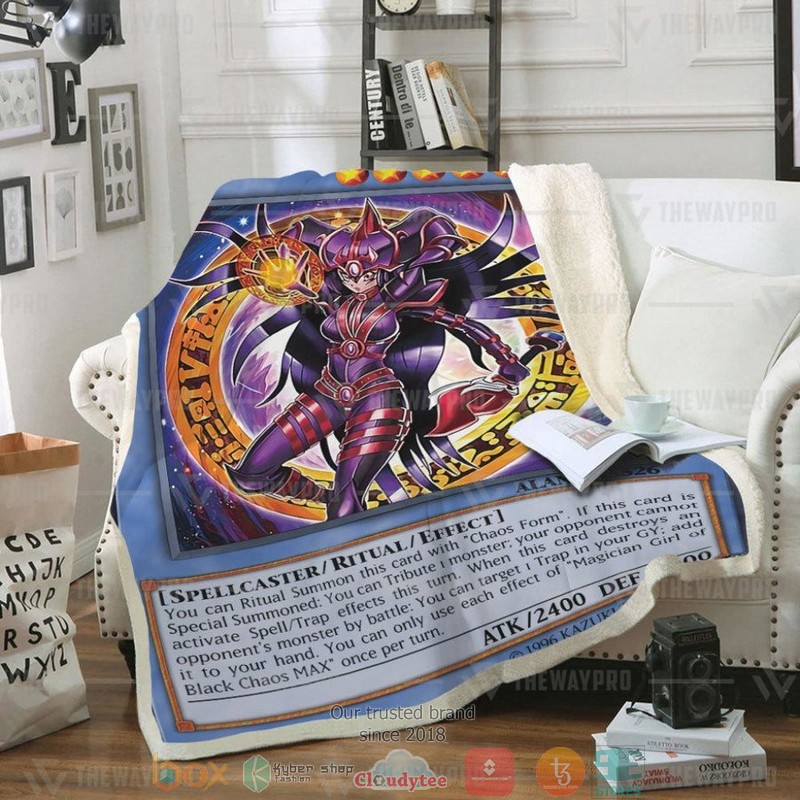 Magician Girl Of Black Chaos MAX Soft Blanket