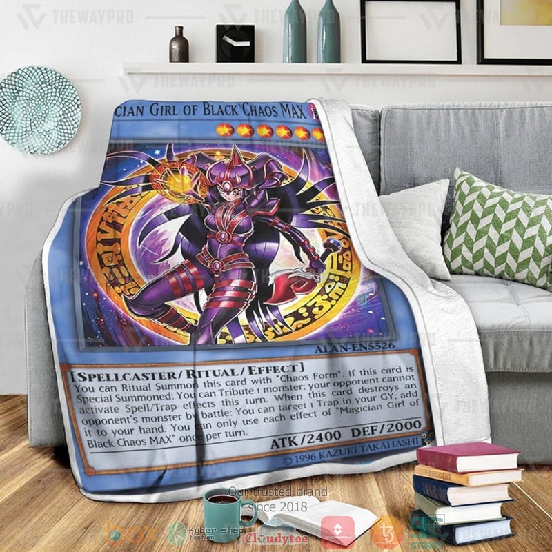 Magician Girl Of Black Chaos MAX Soft Blanket 18 Magician Girl Of Black Chaos MAX Soft Blanket 1
