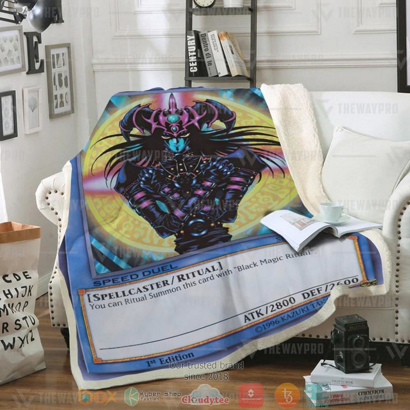 Magician Of Black Chaos Soft Blanket 2 Magician Of Black Chaos Soft Blanket 1