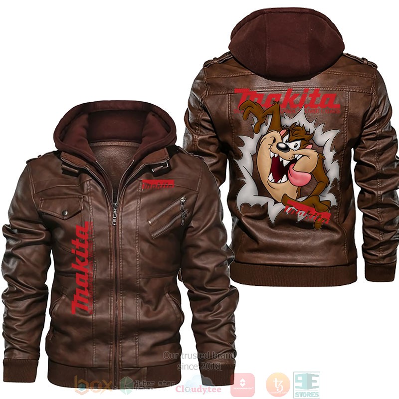 NEW Makita Taz Leather Jacket 2 Makita Taz Leather Jacket 1