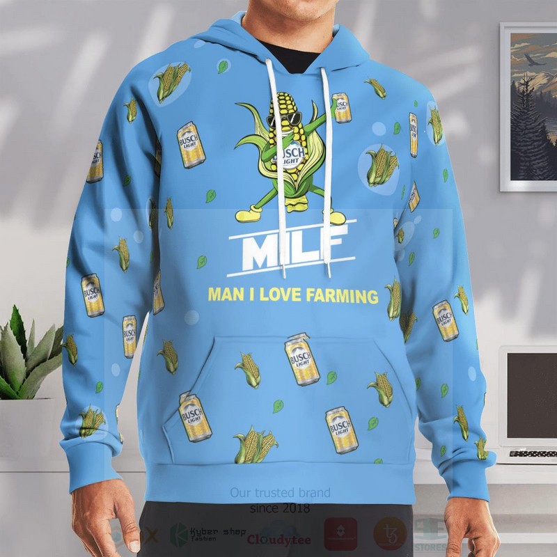 BEST Man I Love Farming Blue Unisex 3D Hoodie 5 Man I Love Farming Blue 3D Hoodie 1 2 3 4