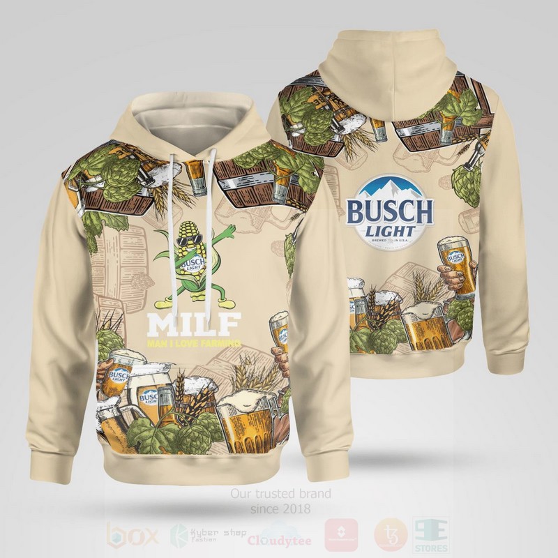 BEST Man I Love Farming Cream Unisex 3D Hoodie 12 Man I Love Farming Cream 3D Hoodie