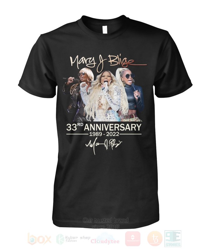 Mary J Blige 33rd Anniversary 2D Hoodie Shirt