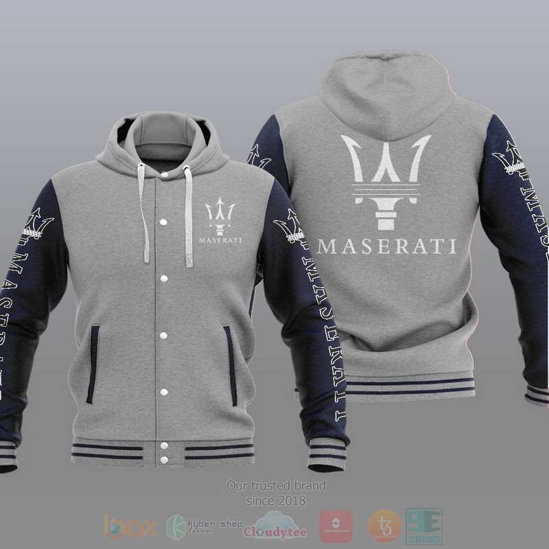 Maserati Car Baseball Jacket Hoodie 1