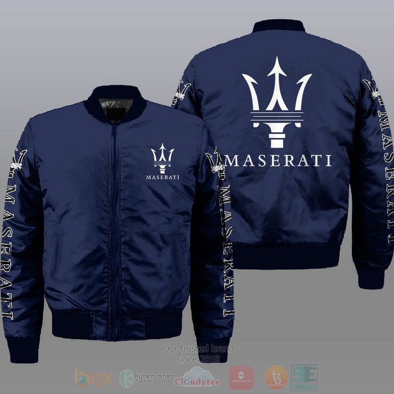 NEW Maserati Car 3D Bomber Jacket 2 Maserati Car Bomber Jacket 1
