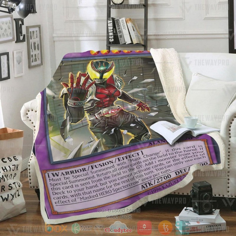Masked HERO Spectercrow Soft Blanket 5 Masked HERO Spectercrow Soft Blanket