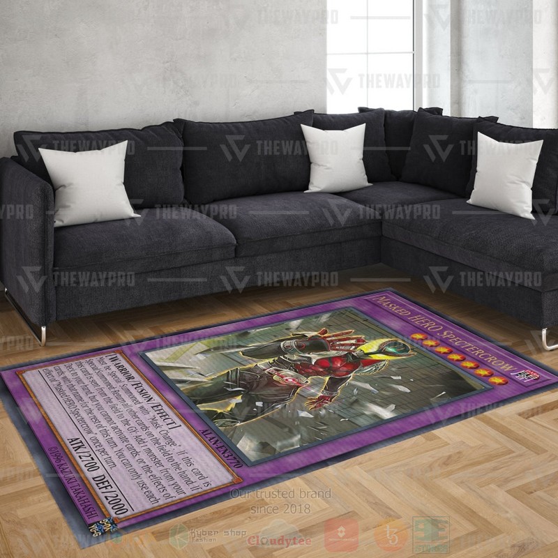 Masked Hero Spectercrow Custom Rug 1