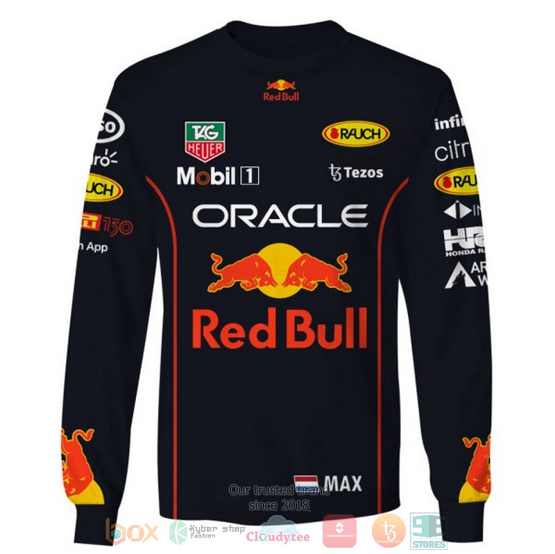 Max Oracle Red Bull Honda Mobill1 3D shirt hoodie 1 2 3 4