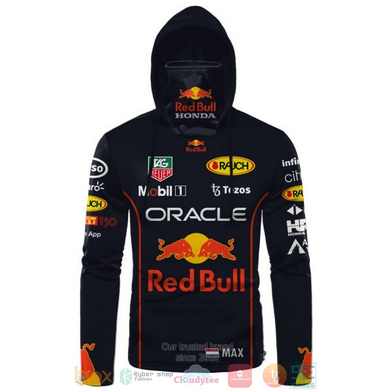 Max Oracle Red Bull Honda Mobill1 hoodie mask 1