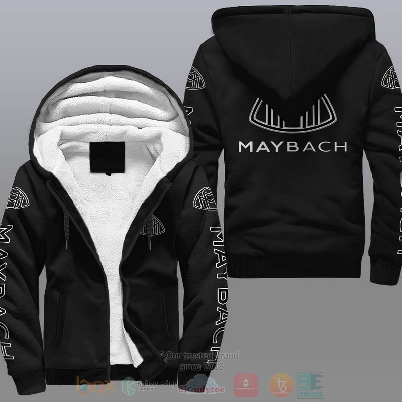 Maybach Car Fleece Hoodie