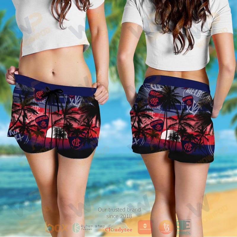 HOT Melbourne Demons Hawaiian Shirt and shorts 4 Melbourne Demons Hawaiian Shirt and shorts 1 2 3