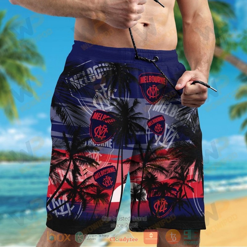 HOT Melbourne Demons Hawaiian Shirt and shorts 5 Melbourne Demons Hawaiian Shirt and shorts 1 2 3 4