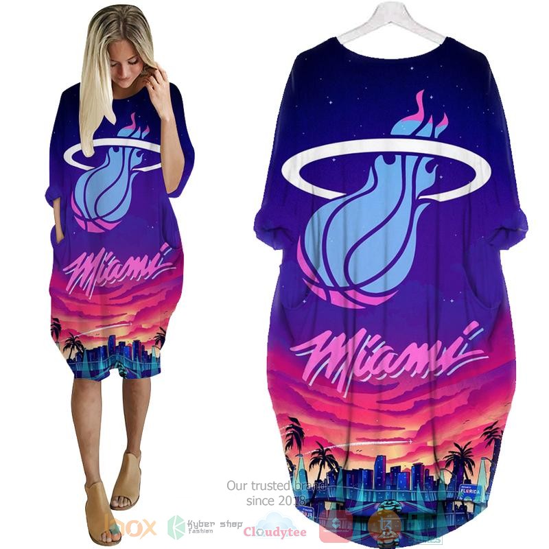 Miami Heat NBA Pocket Dress