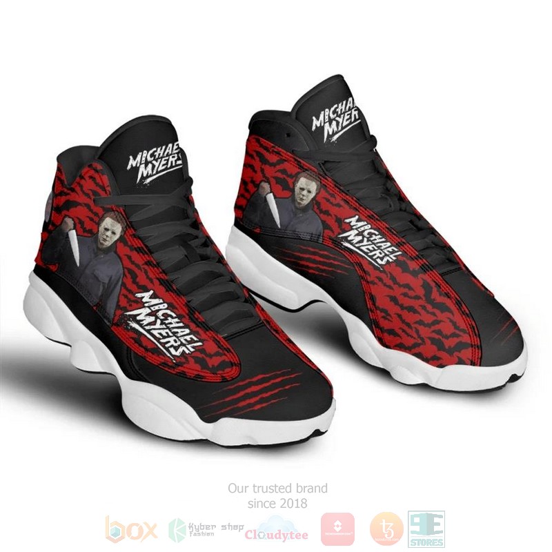 Michael Myers black red Air Jordan 13 shoes