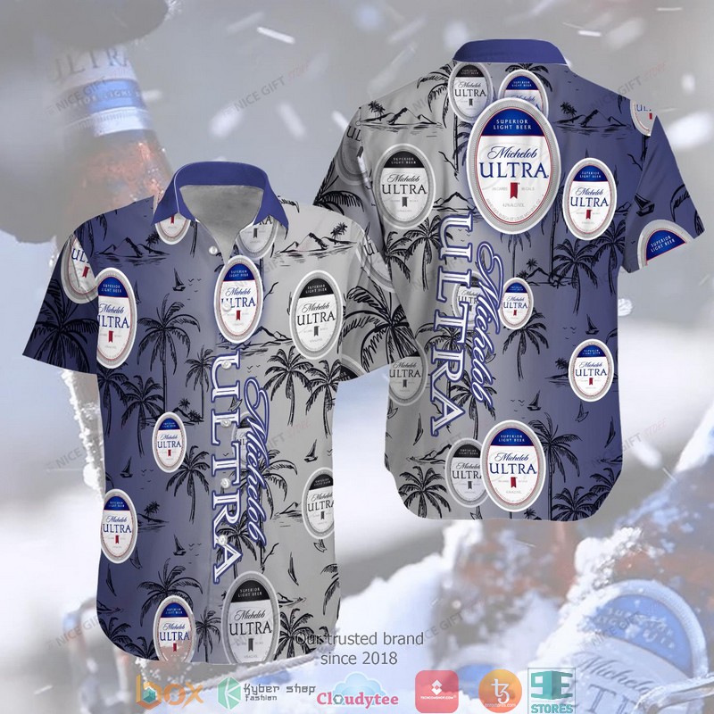 Michelob ULTRA 3D Hawaiian Shirt 1 Michelob ULTRA 3D Hawaiian Shirt