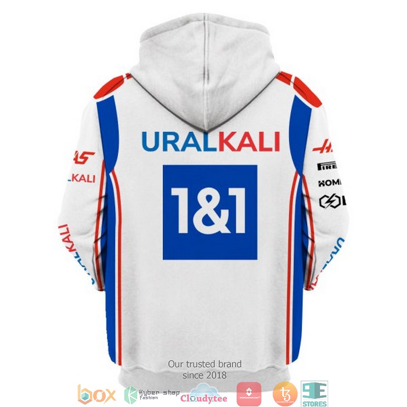 Mick Schumacher Uralkali Haas 3d hoodie, shirt 4 Mick Schumacher Uralkali Haas 3d hoodie shirt 1 2 3