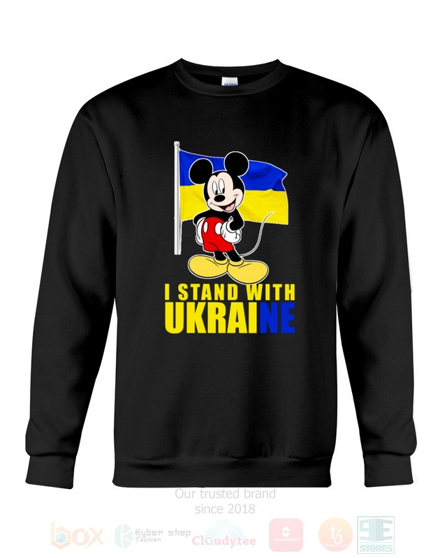 Mickey Mouse I Stand With Ukraine 2D Hoodie Shirt