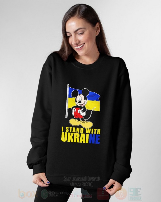 Mickey Mouse I Stand With Ukraine 2D Hoodie Shirt 1