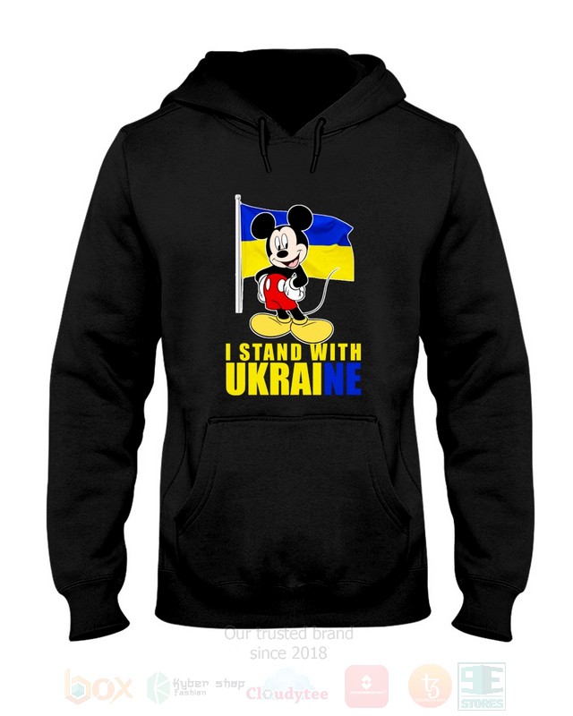 BEST Mickey Mouse I Stand With Ukraine Unisex Hoodie, 2D Shirt 11 Mickey Mouse I Stand With Ukraine 2D Hoodie Shirt 1 2 3 4 5 6 7 8 9 10