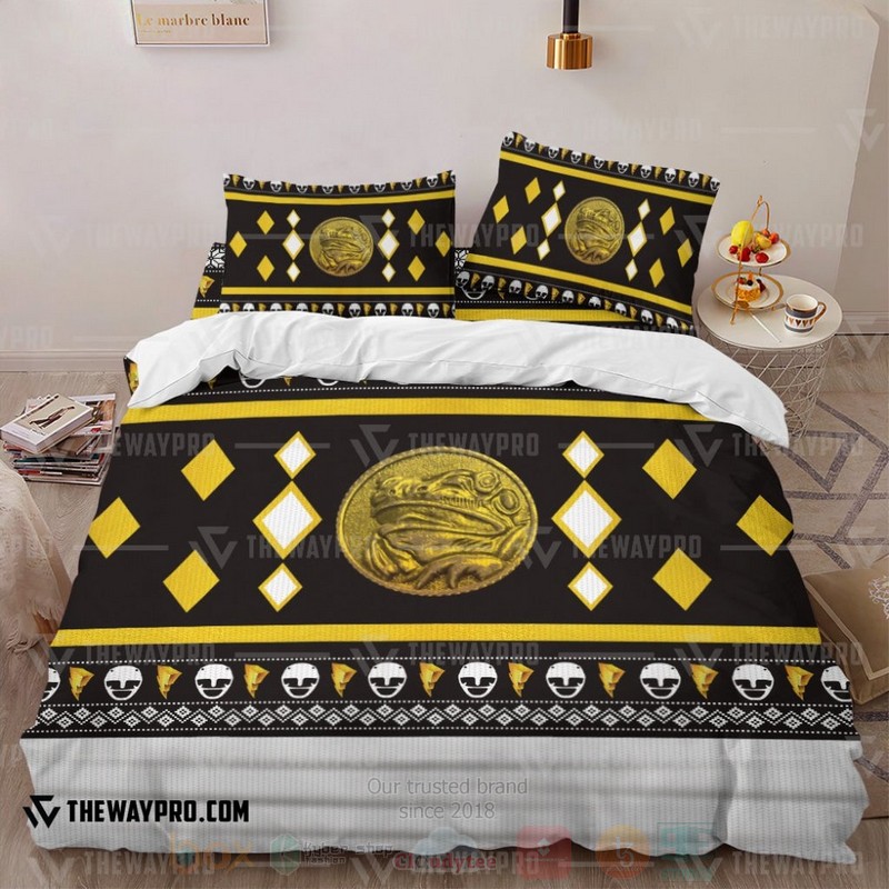 Mighty Morphin Ninjetti Black Frog Ranger Custom Bedding Set