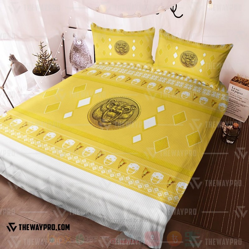 Mighty Morphin Ninjetti Yellow Bear Ranger Custom Bedding Set 1