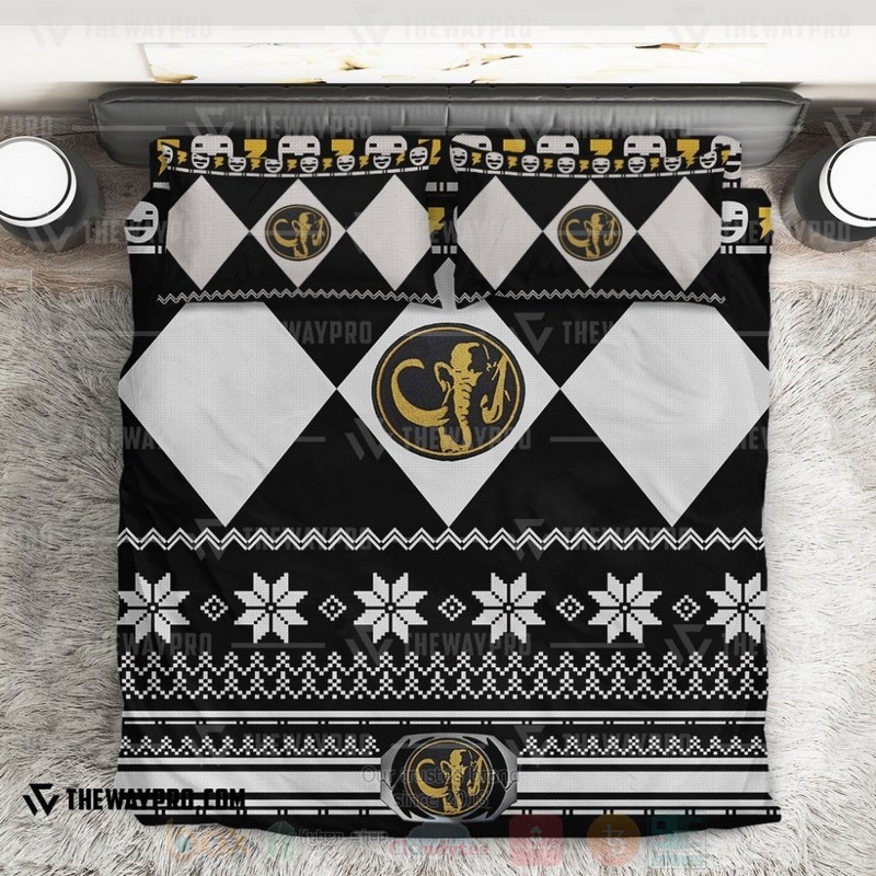 Mighty Morphin Power Rangers Black Ranger Custom Bedding Set