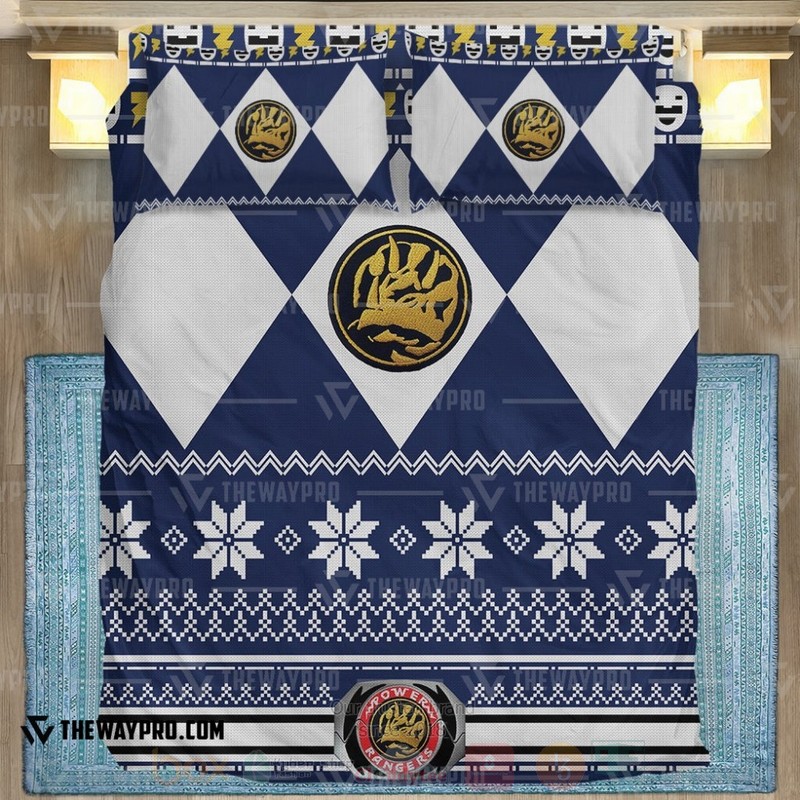 Mighty Morphin Power Rangers Blue Ranger Custom Bedding Set