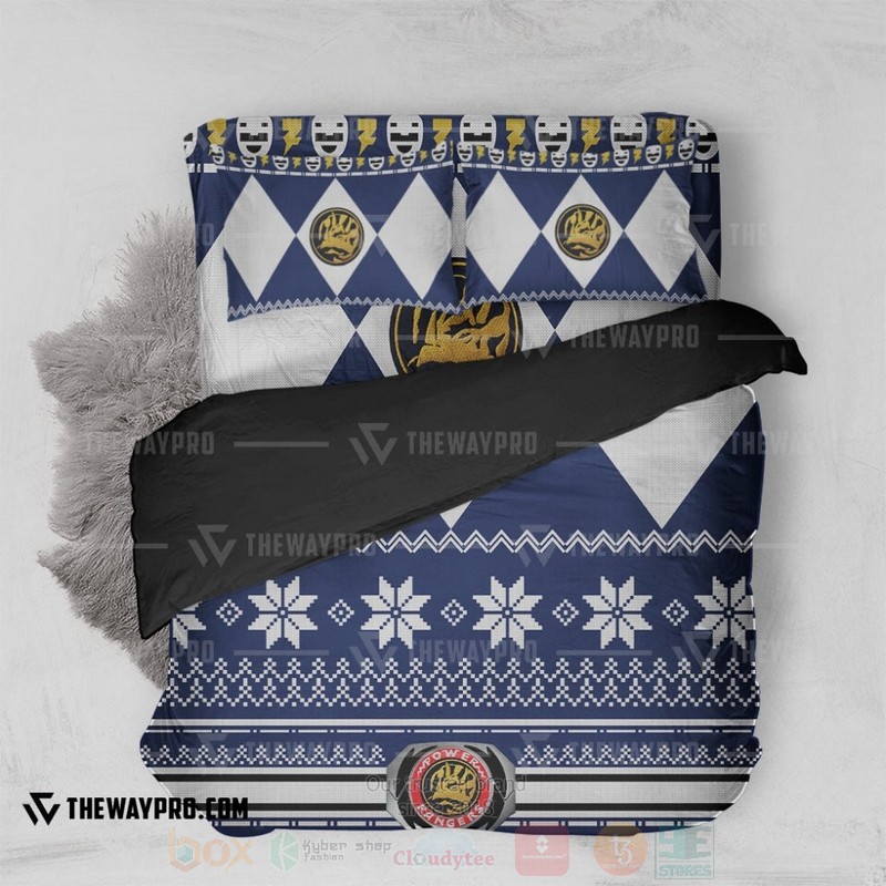 Mighty Morphin Power Rangers Blue Ranger Custom Bedding Set 1