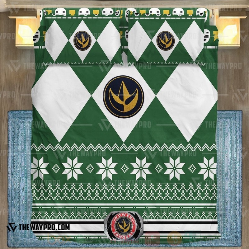 Mighty Morphin Power Rangers Green Ranger Custom Bedding Set