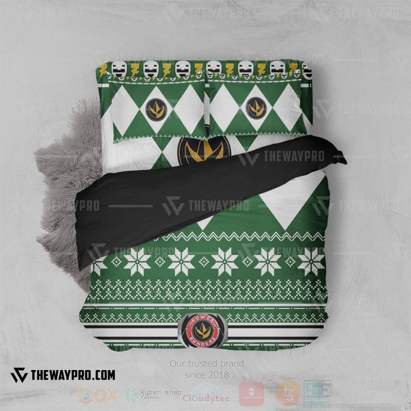 Mighty Morphin Power Rangers Green Ranger Custom Bedding Set 1