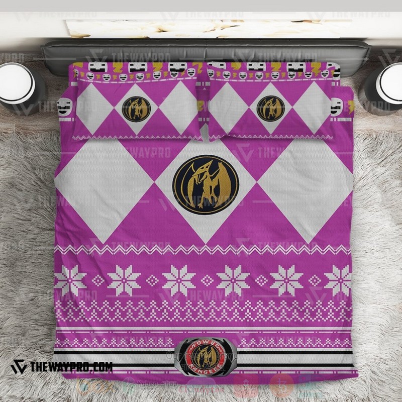 Mighty Morphin Power Rangers Pink Ranger Custom Bedding Set