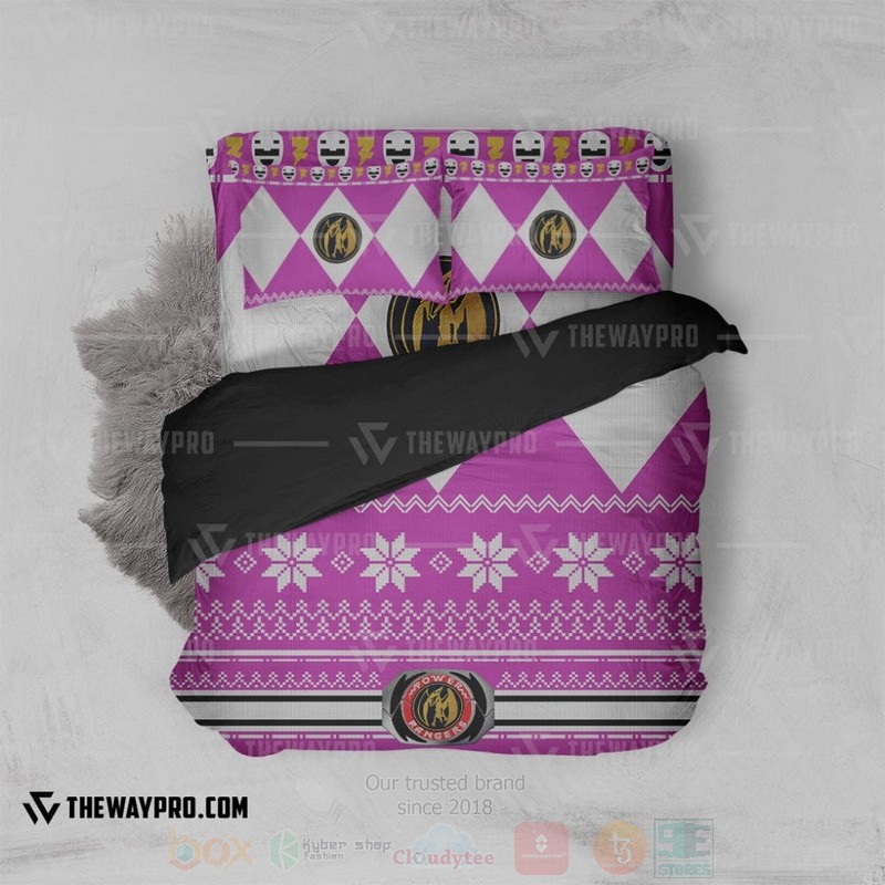 Mighty Morphin Power Rangers Pink Ranger Custom Bedding Set 1