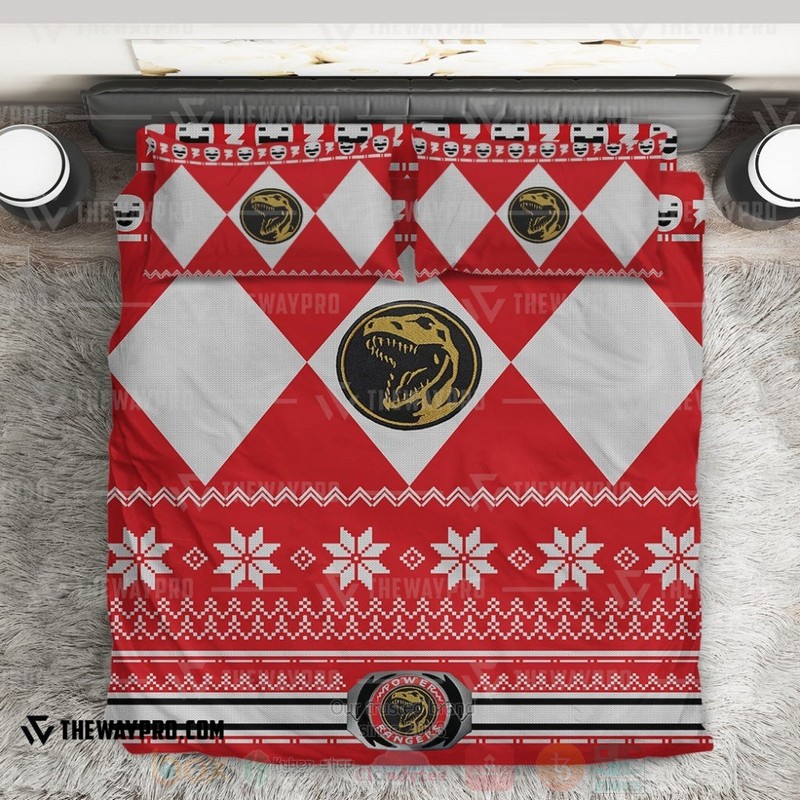 Mighty Morphin Power Rangers Red Ranger Custom Bedding Set