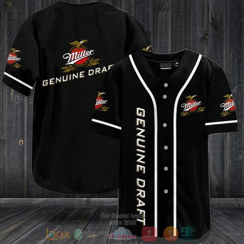Miller Genuine Draft baseball jersey