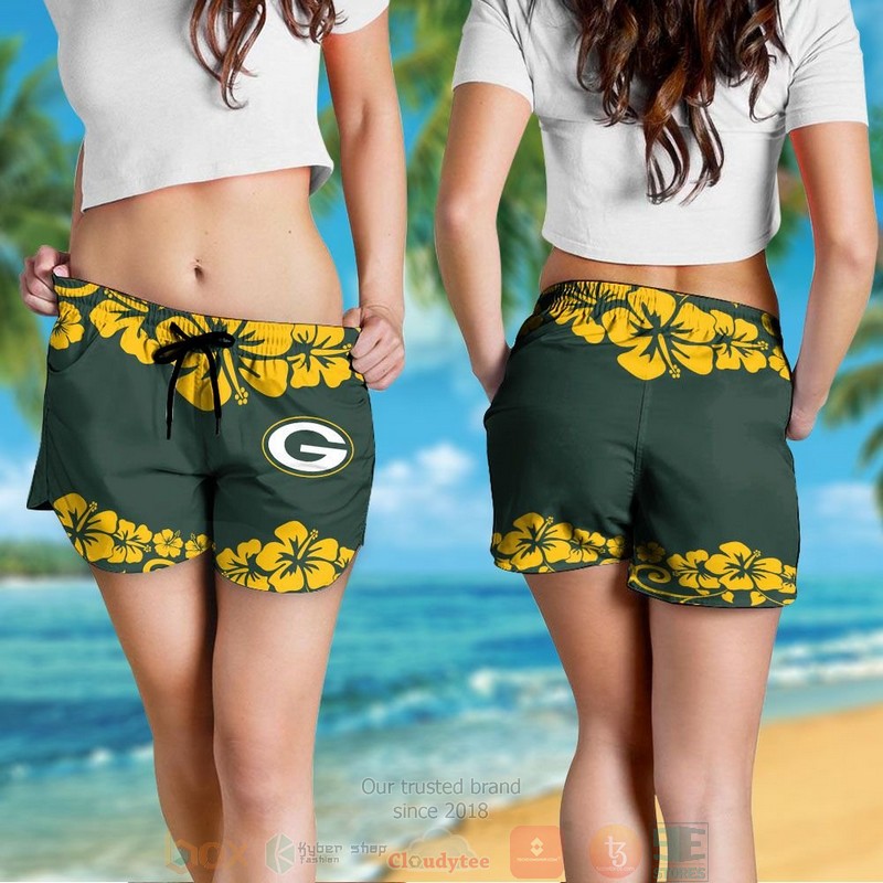 HOT Minnie Mouse Green Bay Packers hawaiian shirt and shorts 4 Minnie Mouse Green Bay Packers hawaiian shirt and shorts 1 2 3