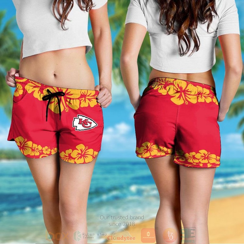 HOT Minnie Mouse Kansas City Chiefs hawaiian shirt and shorts 4 Minnie Mouse Kansas City Chiefs hawaiian shirt and shorts 1 2 3